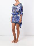 embellished printed kaftan