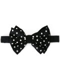 dots print bow tie 