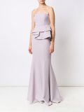 strapless gown 