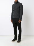 roll neck zipped jacket