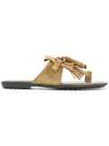 fringed sandals