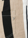 striped flared pants 