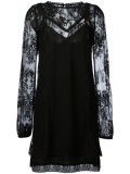 lace overlay dress