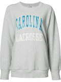 oversized printed sweatshirt