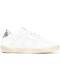 contrasting heel counter sneakers