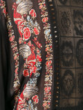 sheer panel kaftan