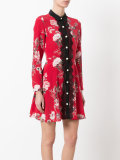 lace front floral dress