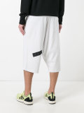 drawstring track shorts 
