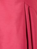 cascading skirt long dress