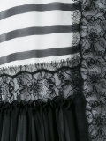 contrast panel dress