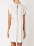 embroidered silk dress