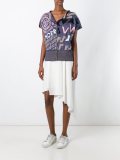 abstract knit T-shirt 