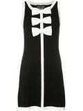 bow tie mini dress