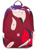 abstract print large backpack