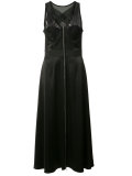 bustier detail midi dress