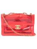 jumbo quilted chain shoulder bag