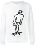 'Milo' embroidered sweatshirt