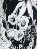floral print trousers
