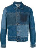patchwork denim jacket