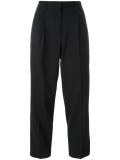 tailored cropped trousers