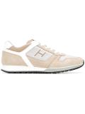 panelled sneakers 