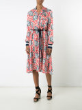 'Dufy' print shirt dress