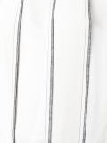 panelled pinstripe top