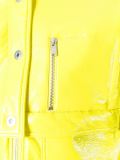 varnished bomber jacket 
