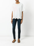 pompom hem T-shirt