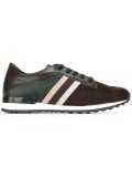tonal stripe sneakers