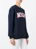 logo print sweatshirt