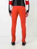 ribbed knee panelled trousers