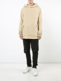 zipped kangaroo pockets hoodie