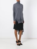 lace detail long jumper