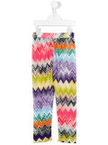 zig zag pattern leggings 