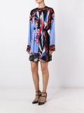 Alpine print dress