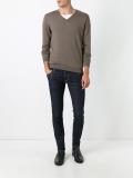 v-neck jumper