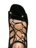 'Rockstud'系带凉鞋
