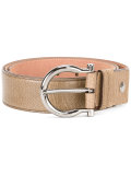 Gancio rounded tip belt