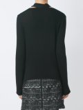 neck tie blouse