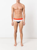 striped swim briefs 