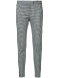 Henri skinny gingham trousers