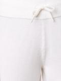 gathered ankle track pants