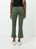 flared cropped jeans