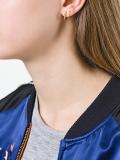 'Klaxon' twirl earring