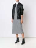 leather bomber jacket