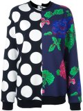 multi print sweatshirt