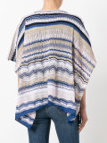 knitted poncho top 