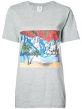 'Impossible Landscape' printed T-shirt