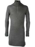 sheer slim-fit sweatshirt